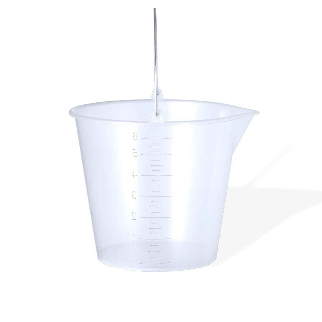 Manson 6L Bucket – Durable Transparent PP Bucket with Metal Handle