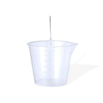 Manson 6L Bucket – Durable Transparent PP Bucket with Metal Handle