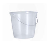Lunux Bucket – Durable 11L Transparent PP Bucket with Metal Handle