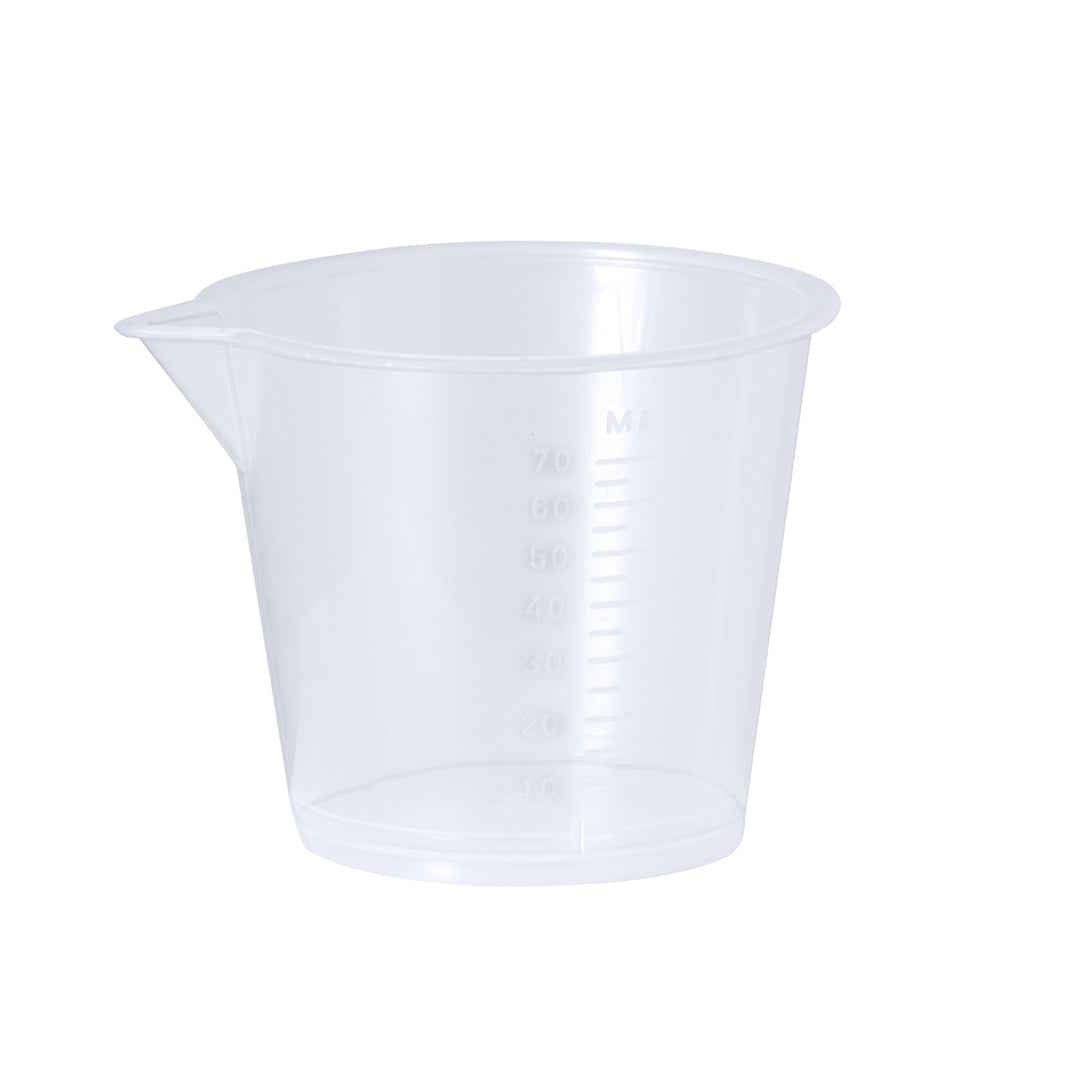 Roswal Measuring Cup - Durable 70ml Transparent PP Measuring Cup for Bulk Orders
