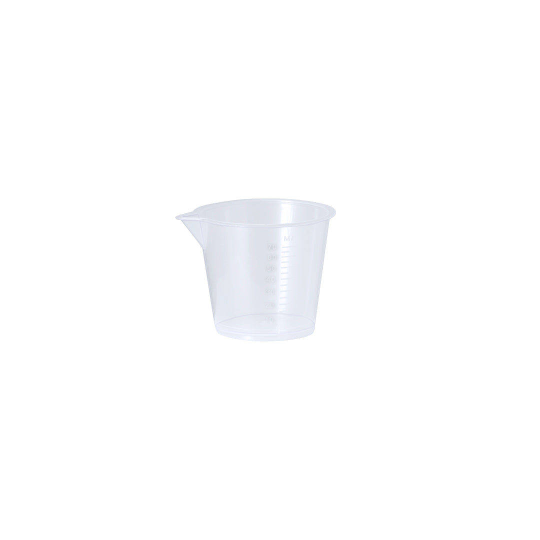 Roswal Measuring Cup - Durable 70ml Transparent PP Measuring Cup for Bulk Orders