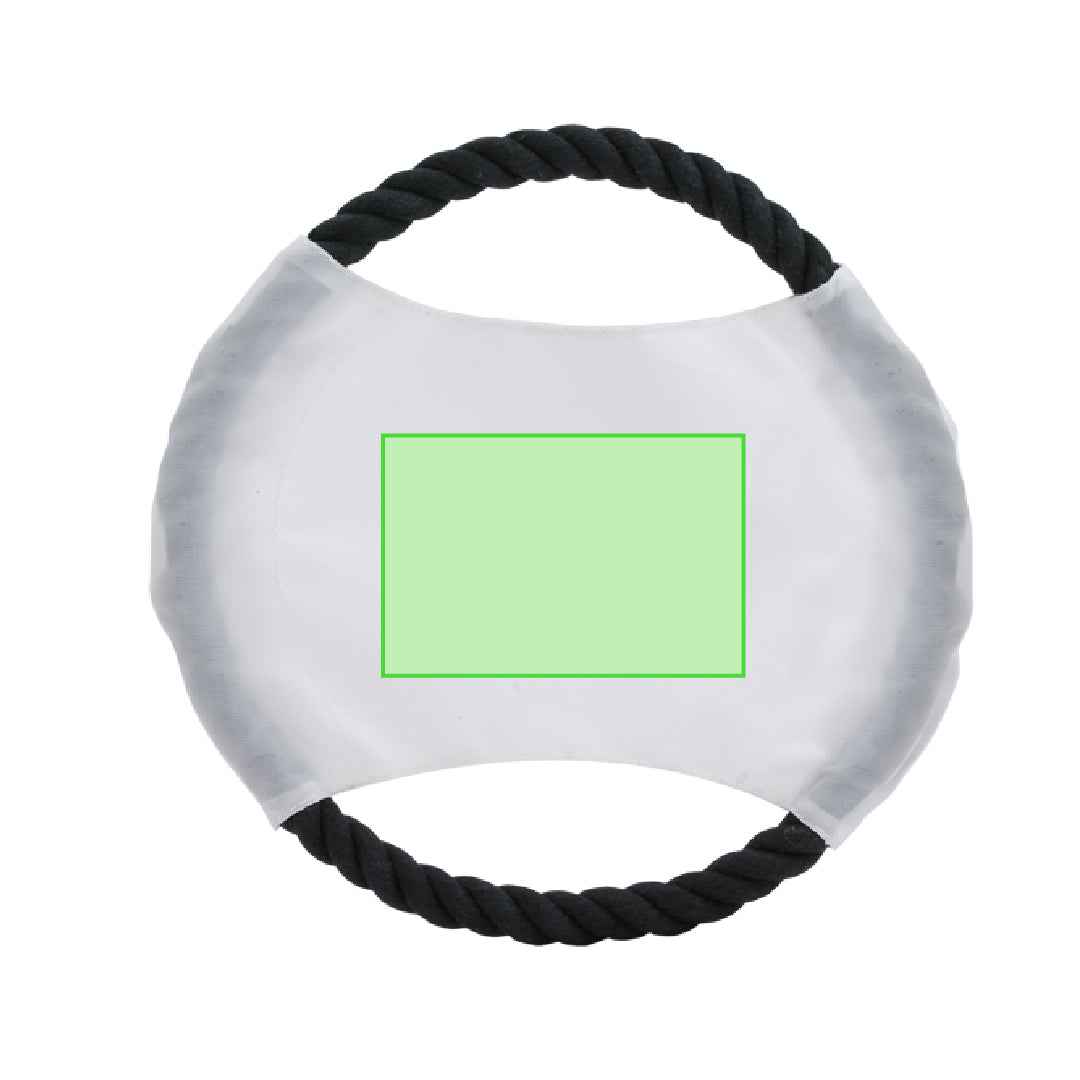 Flybit Frisbee for Pets – Durable Cotton Rope Toy by Fou Tees Ireland