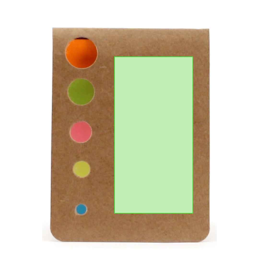 Zinko Sticky Notepad – Recycled Cardboard Mini Sticky Notes