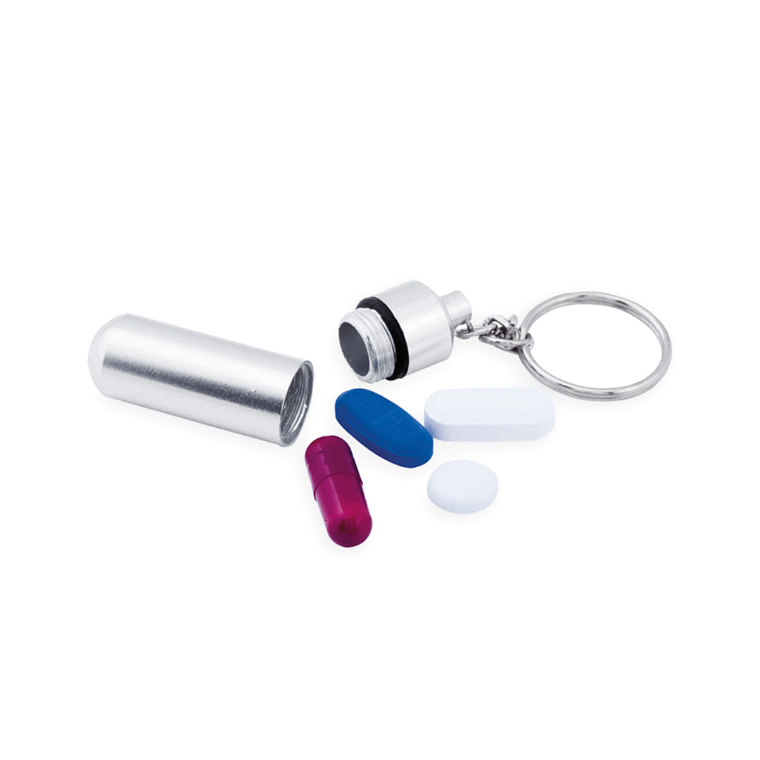 Alumpill Pill Case Keychain – Durable Aluminium Design for Everyday Use
