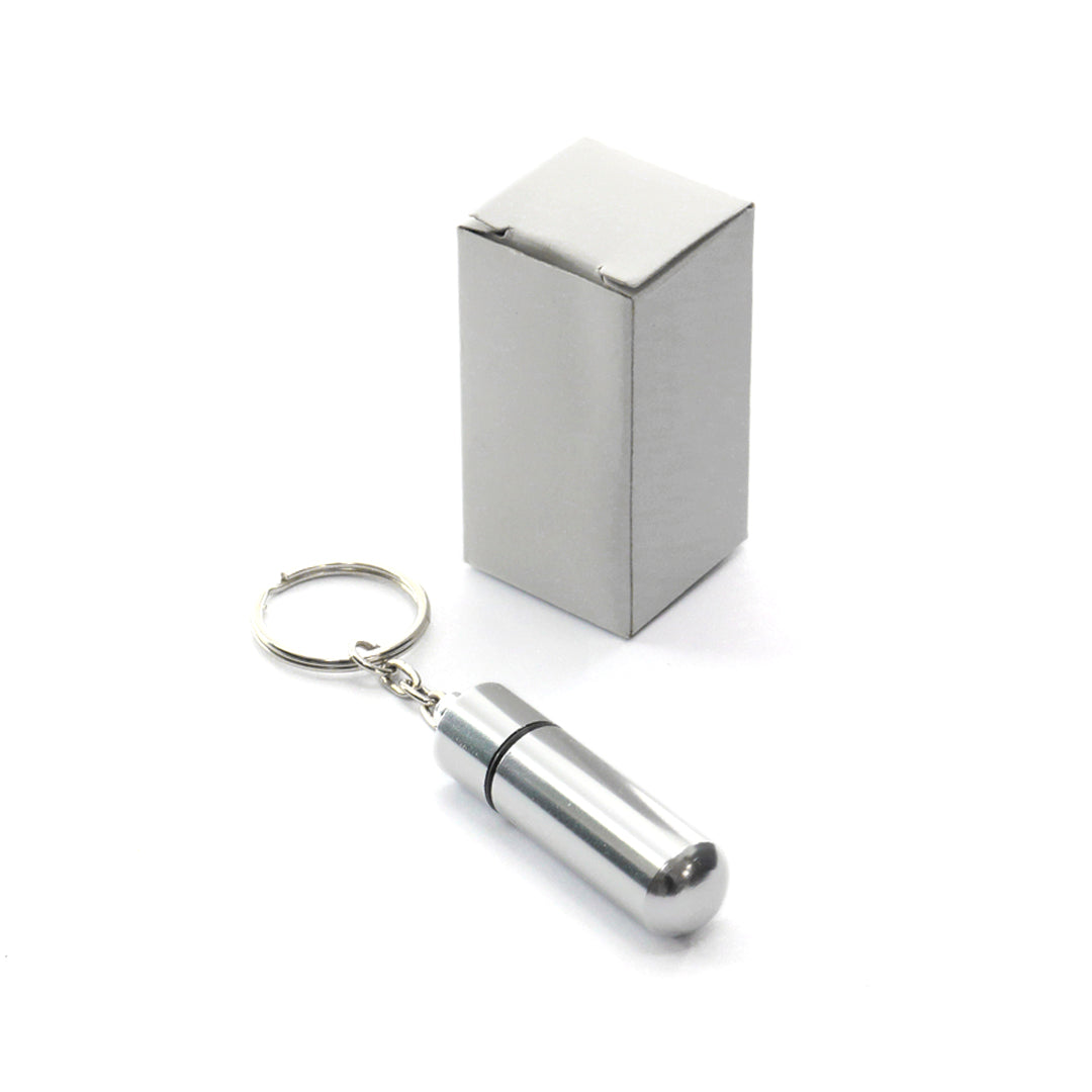 Alumpill Pill Case Keychain – Durable Aluminium Design for Everyday Use