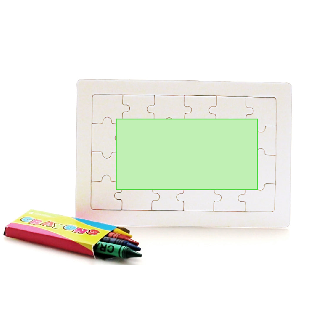 Zeta Puzzle - Fun 24-Piece Kids Puzzle with Crayons | Fou Tees Ireland