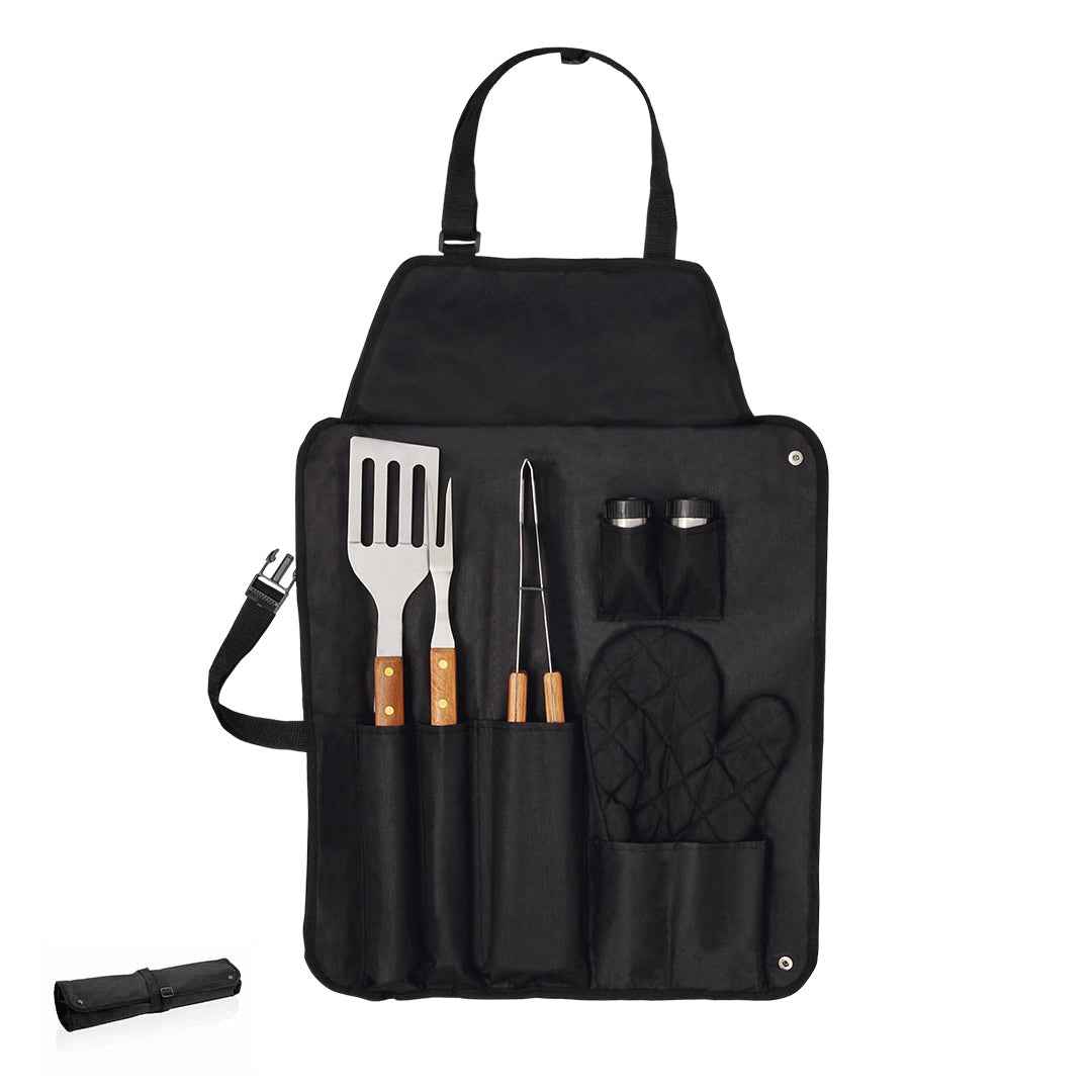 North Barbecue Set - Complete 7-Piece BBQ Accessory Kit