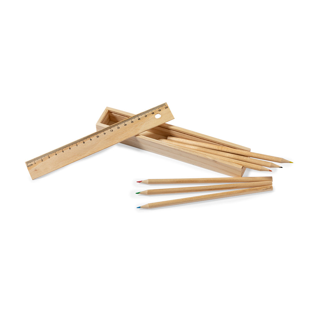 Dragon Pencils Bulk Order – Set of 6 Wooden Pencils with Natural Finish