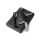 Sufli Multi-Tool – Versatile Aluminium Knife with 7 Functions and Carabiner Flashlight