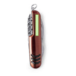 Sufli Multi-Tool – Versatile Aluminium Knife with 7 Functions and Carabiner Flashlight