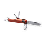Sufli Multi-Tool – Versatile Aluminium Knife with 7 Functions and Carabiner Flashlight
