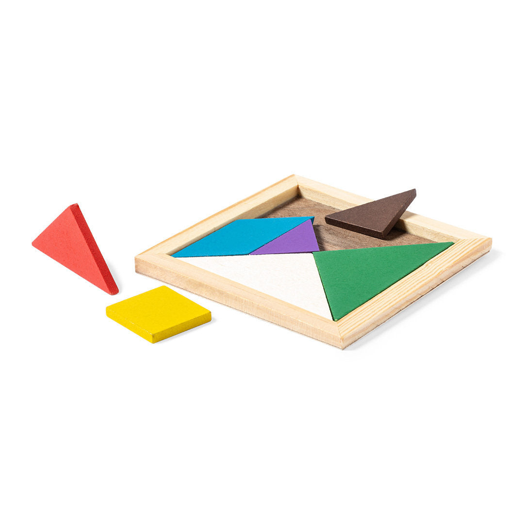 Tangram Wooden Puzzle – Engaging Educational Gift from Fou Tees Ireland