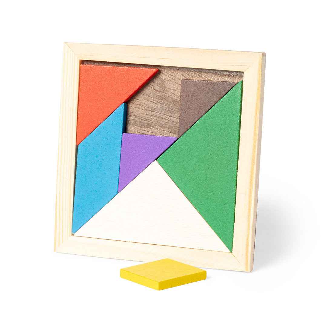Tangram Wooden Puzzle – Engaging Educational Gift from Fou Tees Ireland