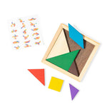 Tangram Wooden Puzzle – Engaging Educational Gift from Fou Tees Ireland