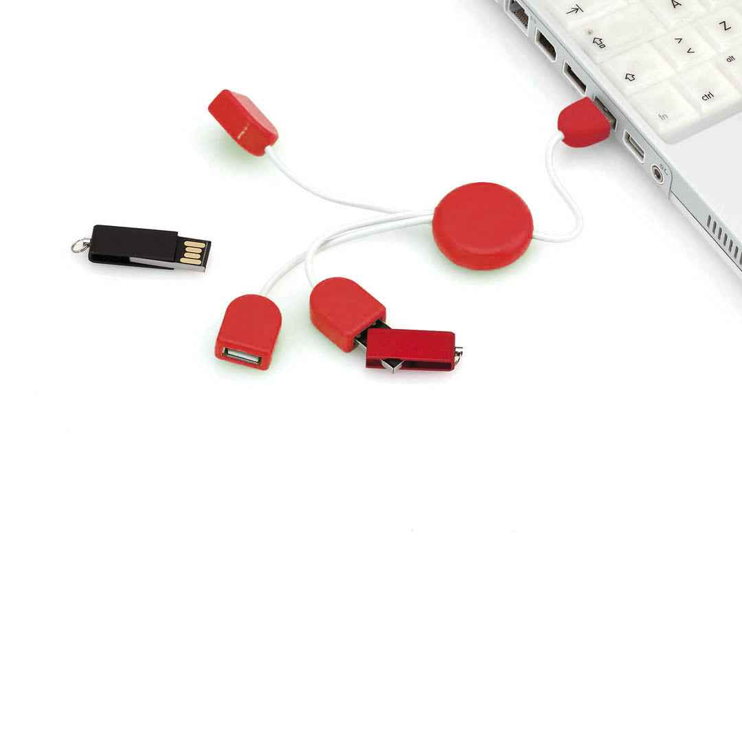 Pod Colourful USB Hub – Practical Technology Accessory for Irish Businesses