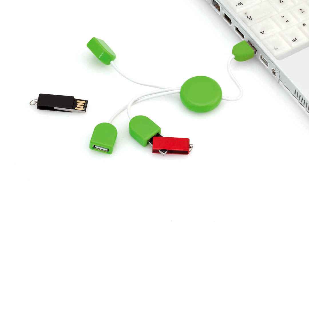 Pod Colourful USB Hub – Practical Technology Accessory for Irish Businesses