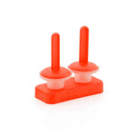 Thade Ice Cream Moulds - Set of 2 with Comfortable Handle and Support Tray