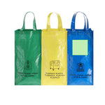 Lopack Recycling Bags - Durable Set of 3 for Organised Waste Disposal