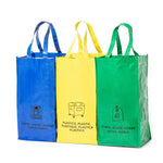 Lopack Recycling Bags - Durable Set of 3 for Organised Waste Disposal