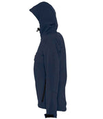 SOL'S Ladies Replay Hooded Soft Shell Jacket - Durable and Stylish Outerwear