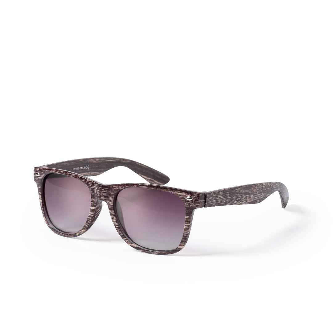 Haris Sunglasses – Classic UV400 Protection with Natural Wood Design