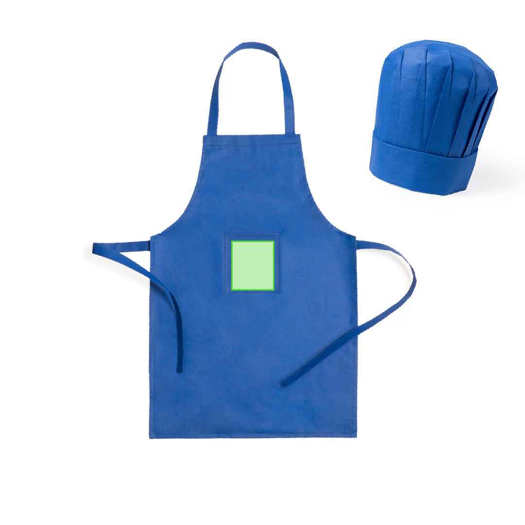Legox Children’s Apron Set – Brightly Coloured Non-Woven Apron and Hat