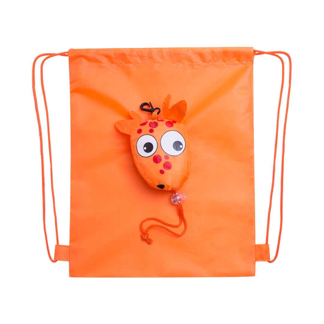 Kissa Drawstring Backpack - Practical and Colourful Kids’ Backpacks by Fou Tees Ireland