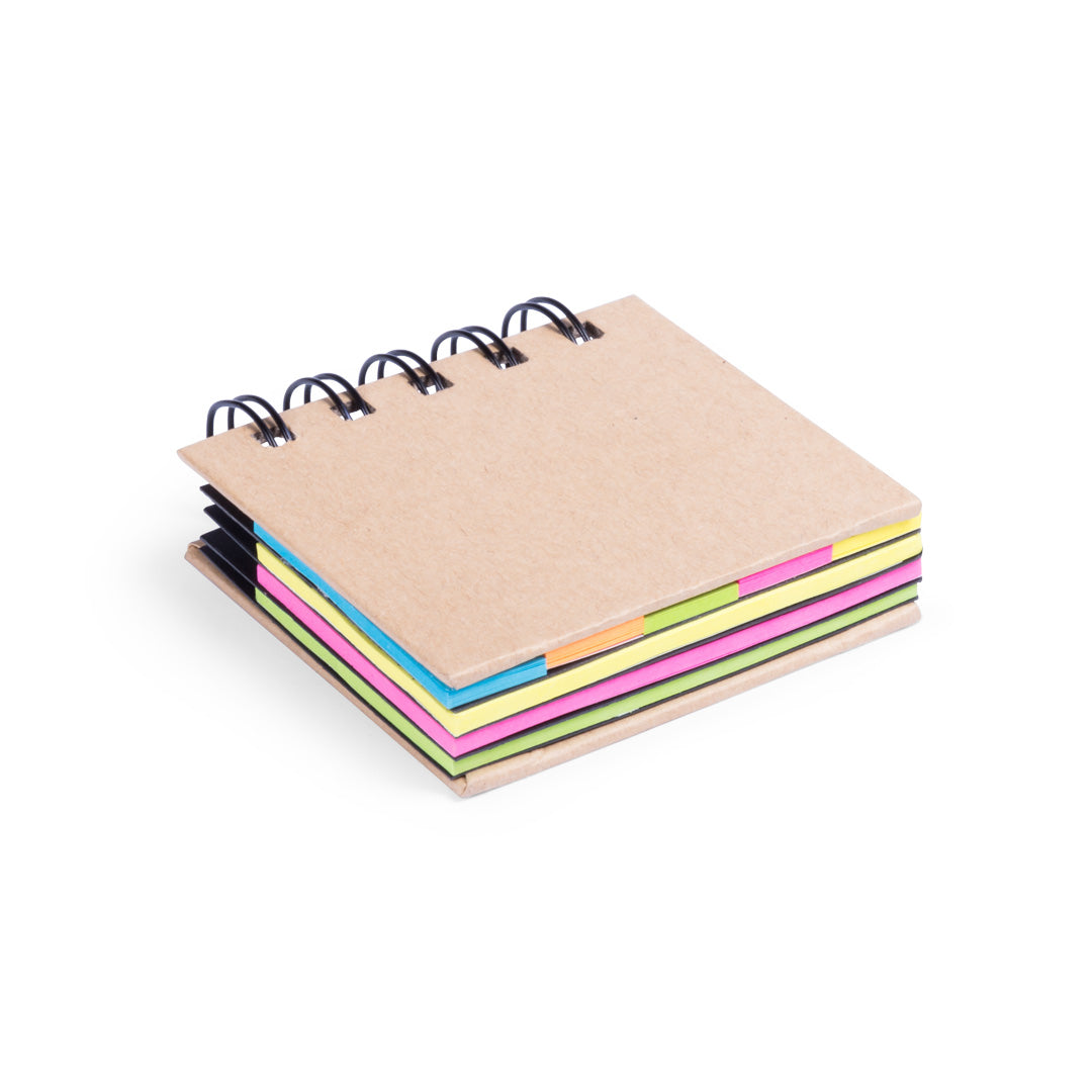 Laska Sticky Ring Notepad – Sustainable Office Essential