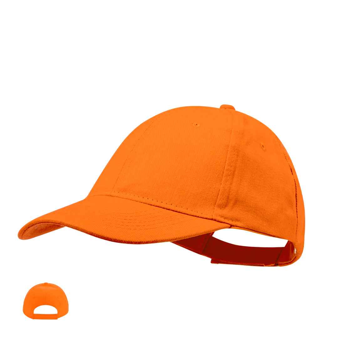 Rittel 6 Panel Cap - Durable Brushed Cotton Caps for Bulk Orders