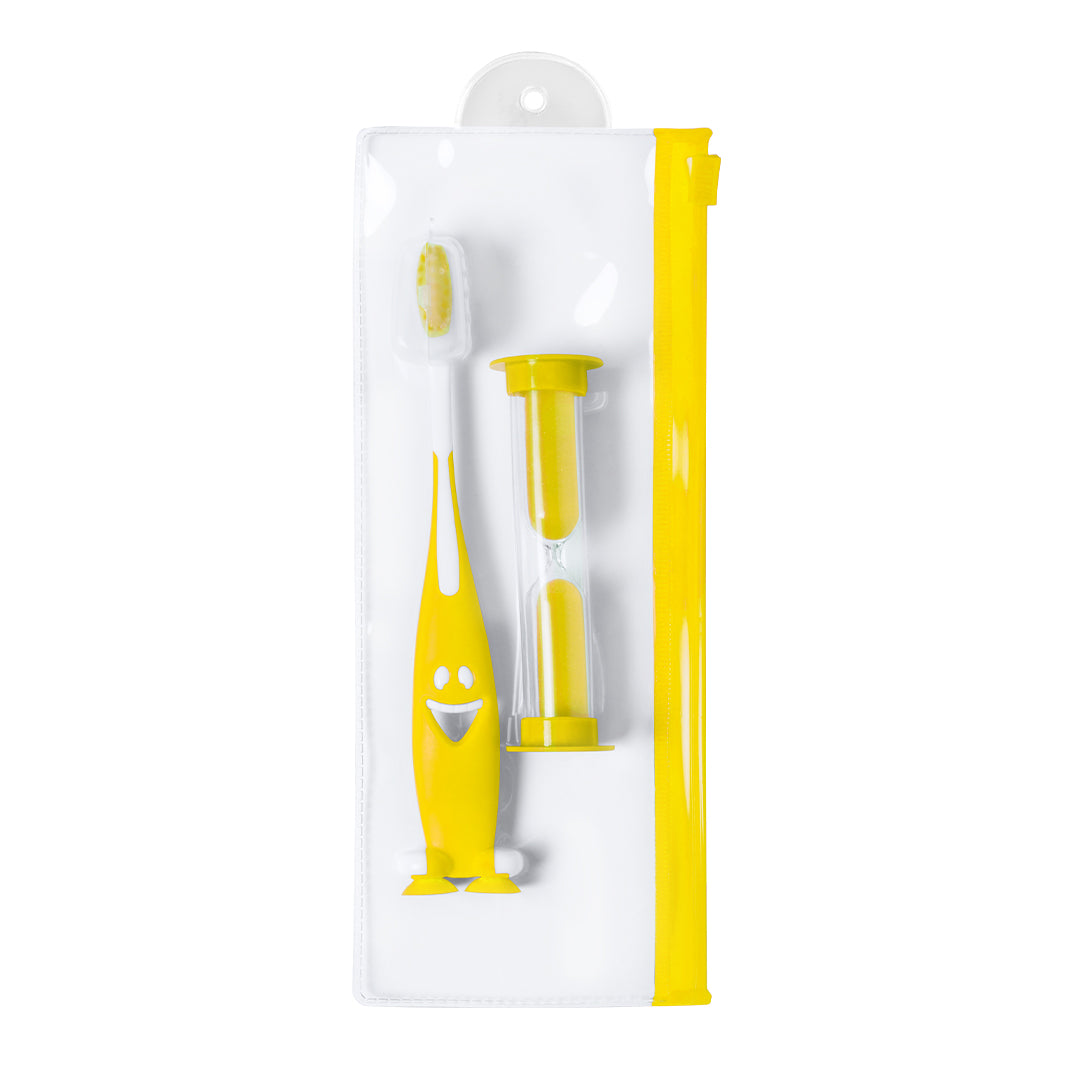 Fident Toothbrush and Sand Timer Set for Irish Businesses and Events