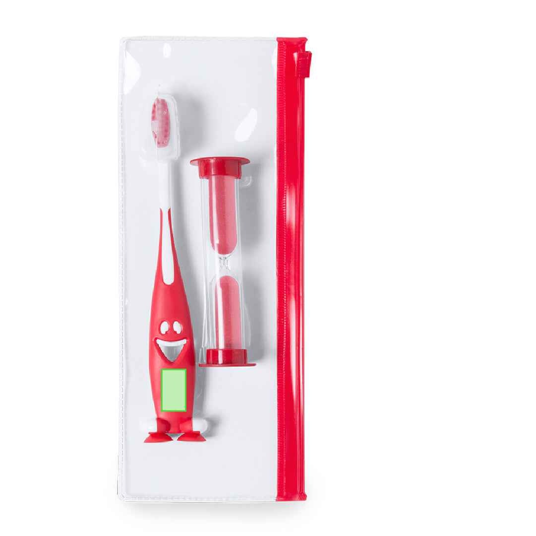 Fident Toothbrush and Sand Timer Set for Irish Businesses and Events
