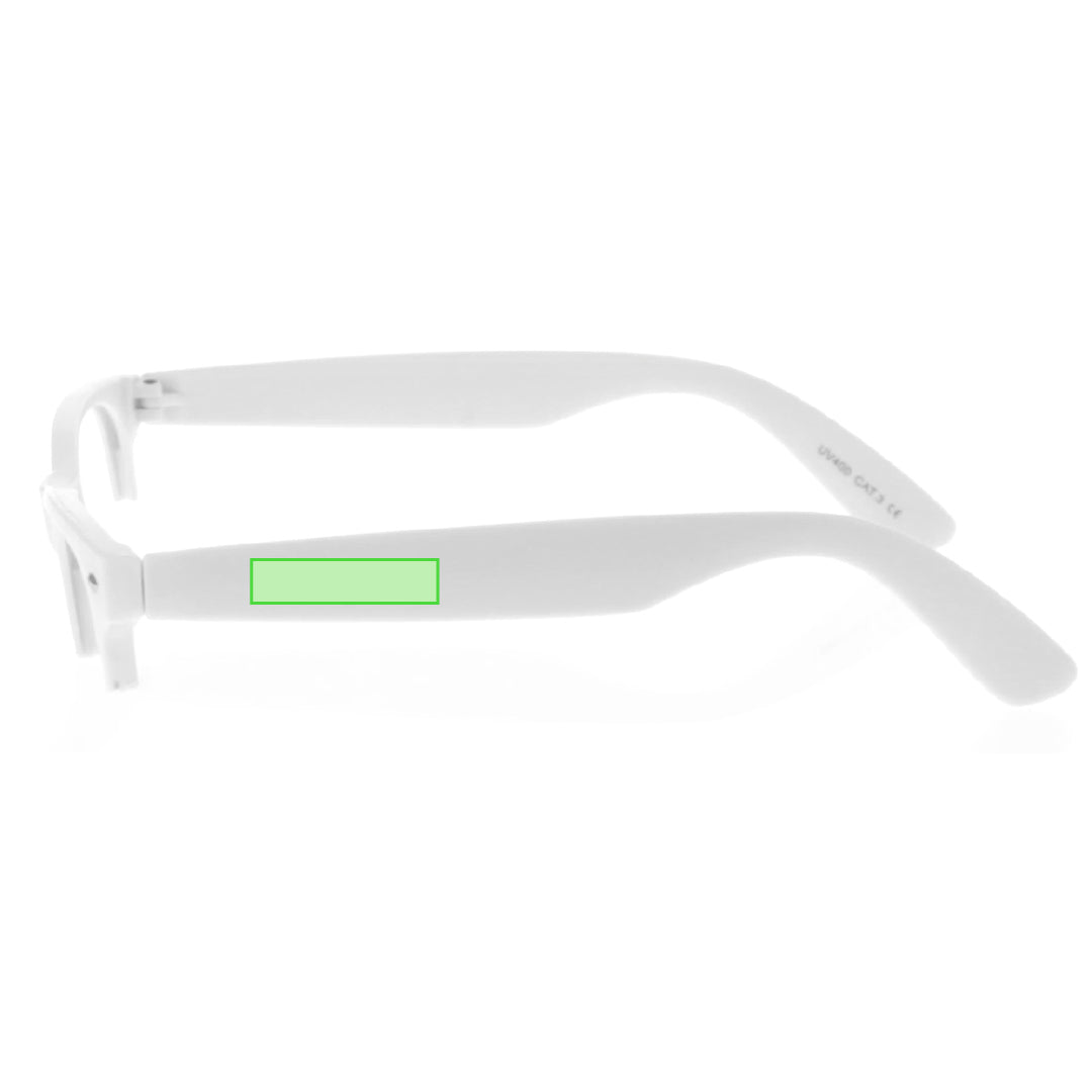 Options Eyeglass Frames for Bulk Orders - Classic White Design