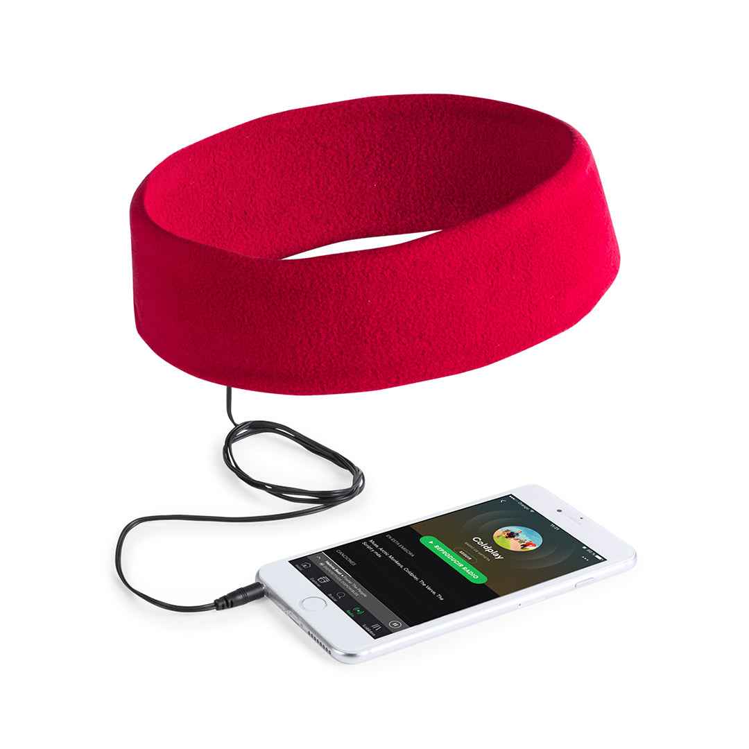 Markiz Polar Fleece Headband with Headphones – Comfortable and Practical