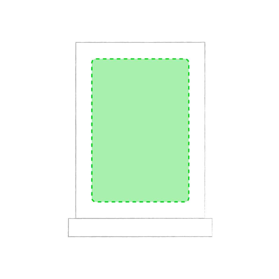 Recsum Glass Trophy Plate for Corporate and Event Recognition
