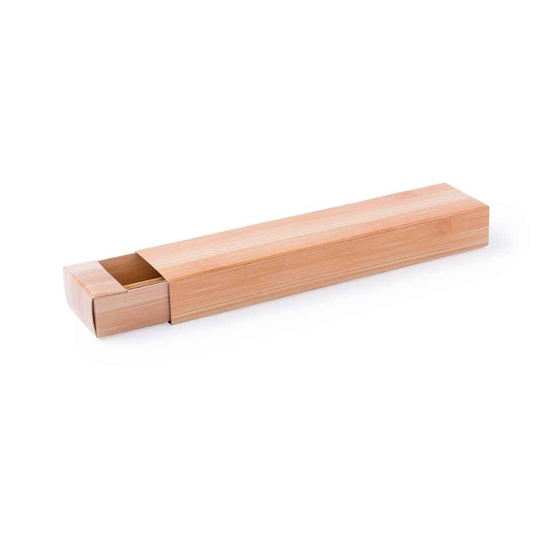 Heleon Sustainable Writing Set – Bamboo & Metal Pen and Pencil Combo