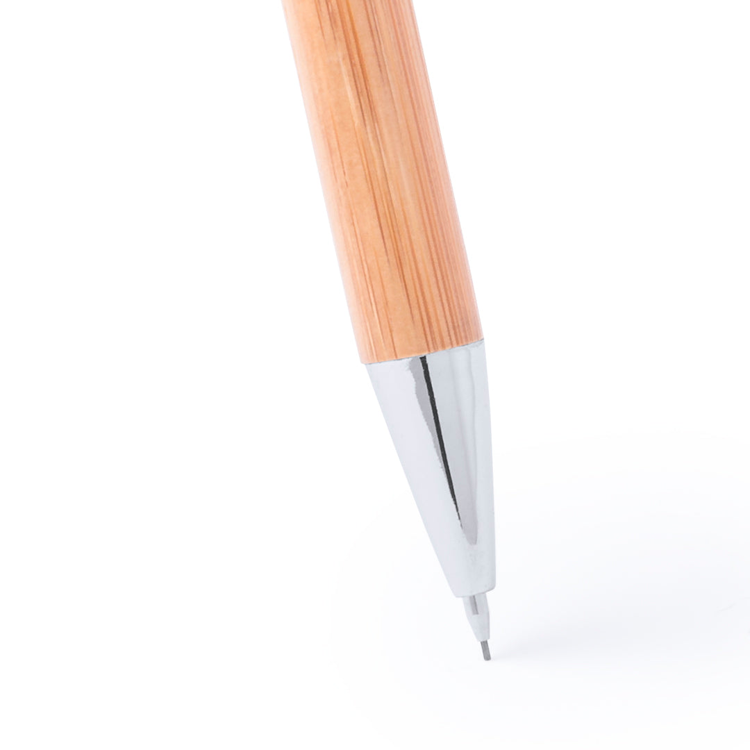 Heleon Sustainable Writing Set – Bamboo & Metal Pen and Pencil Combo