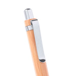 Heleon Sustainable Writing Set – Bamboo & Metal Pen and Pencil Combo