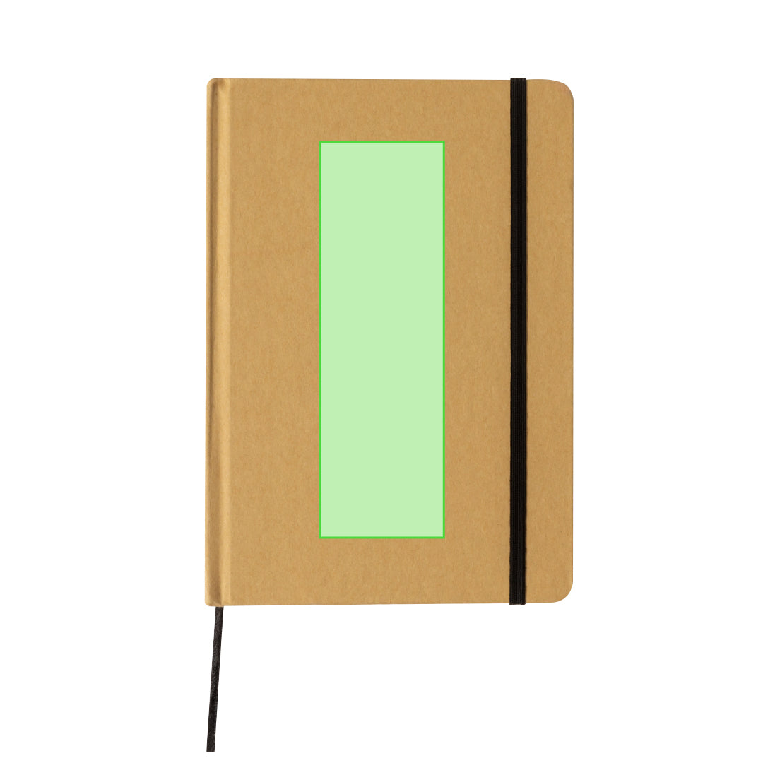 Raimok Recycled Notepad – Durable A5 Hard Cover Notepad
