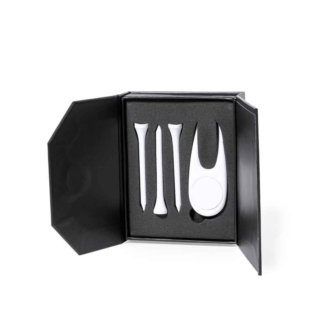 Grent Golf Accessories Set - Elegant White Finish Bulk Orders | Fou Tees Ireland