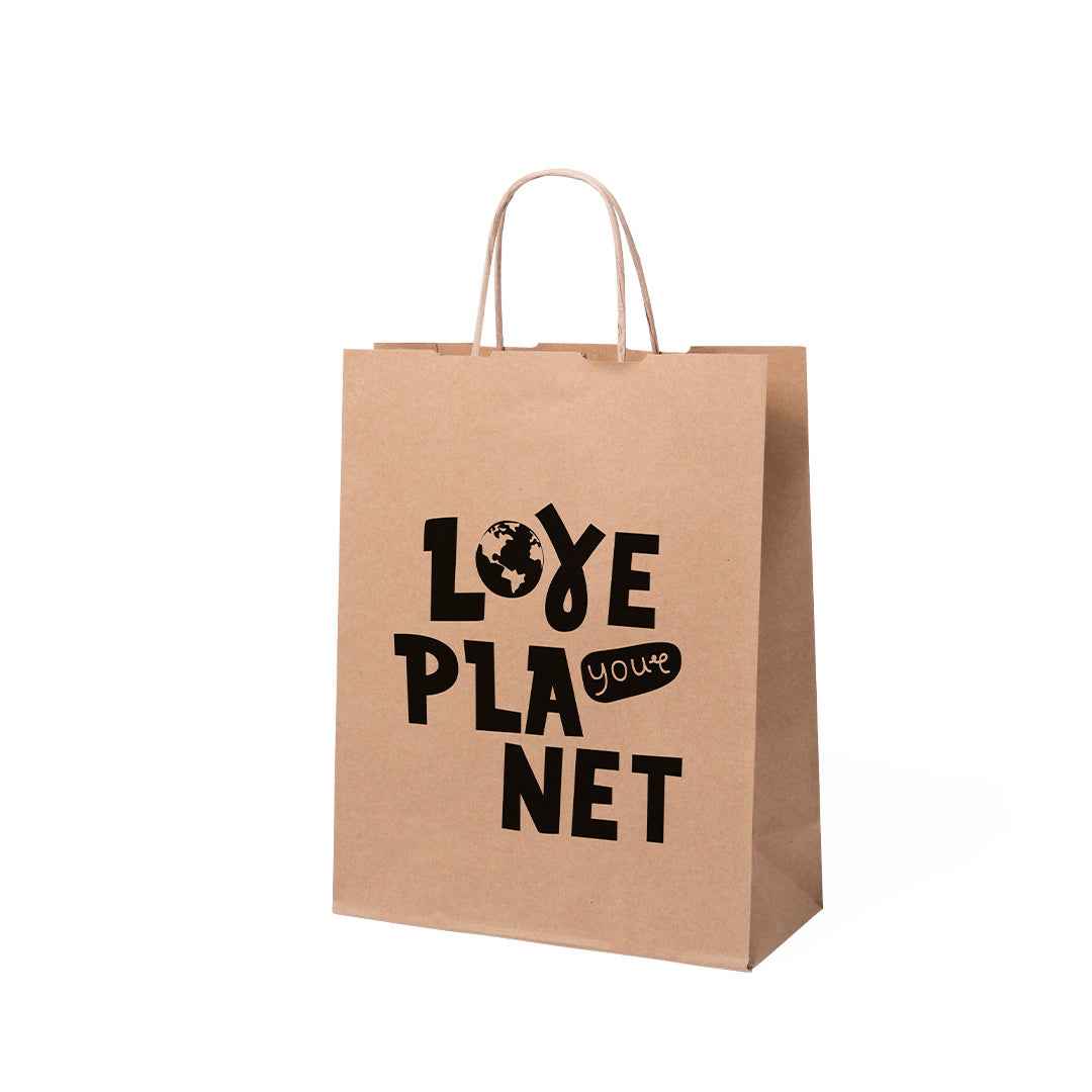 Loiles Sustainable Paper Bag – Natural, Durable, and Reinforced