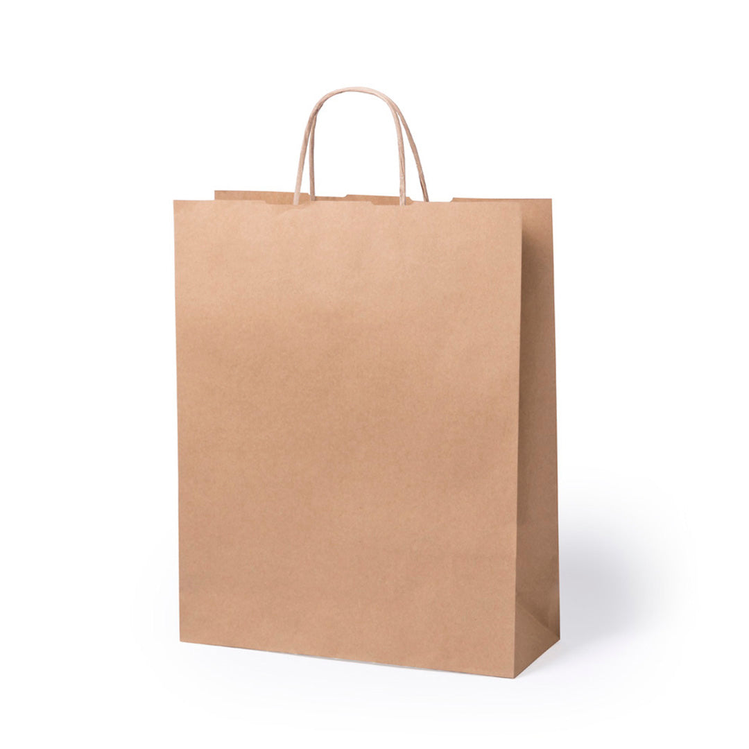 Nauska Paper Bag - Durable Natural Finish Bags for Bulk Orders in Ireland