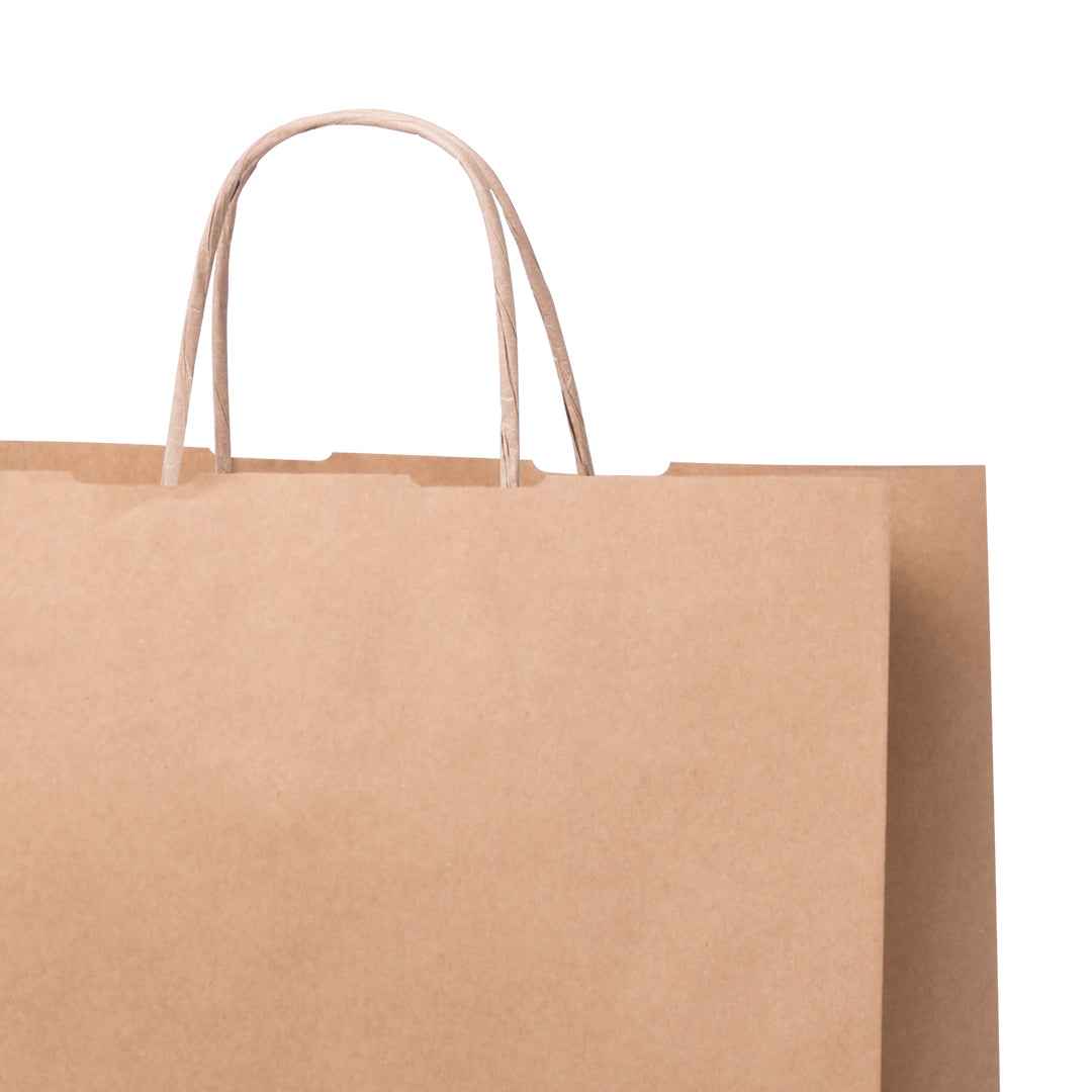Nauska Paper Bag - Durable Natural Finish Bags for Bulk Orders in Ireland