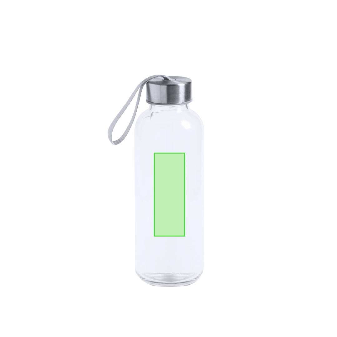 Dokath Glass Bottle – Stylish and Practical 420ml Bottle with Neoprene Sleeve