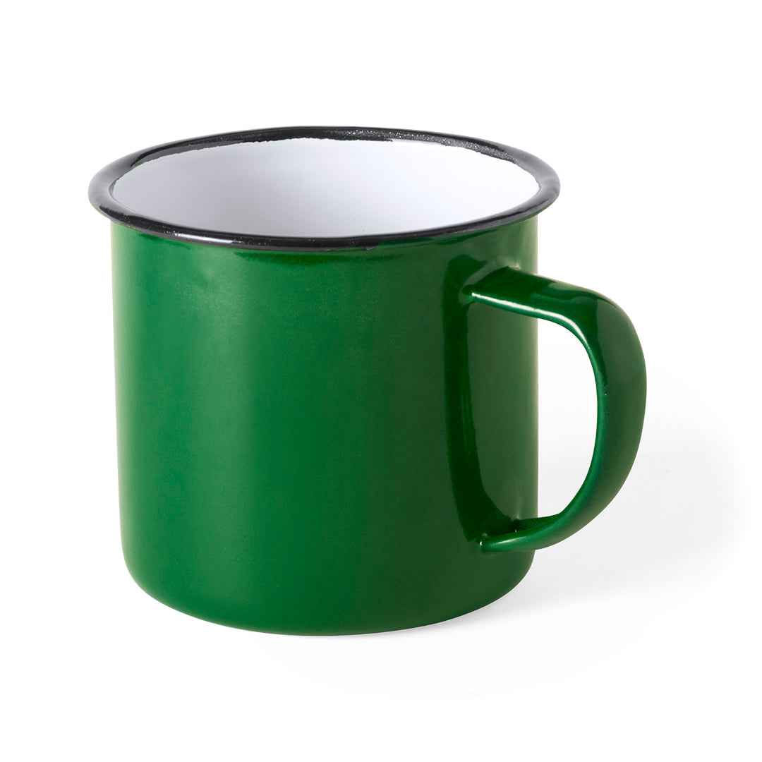 Wilem Metal Mug – Vintage 380ml Mug for Bulk Orders | Fou Tees Ireland