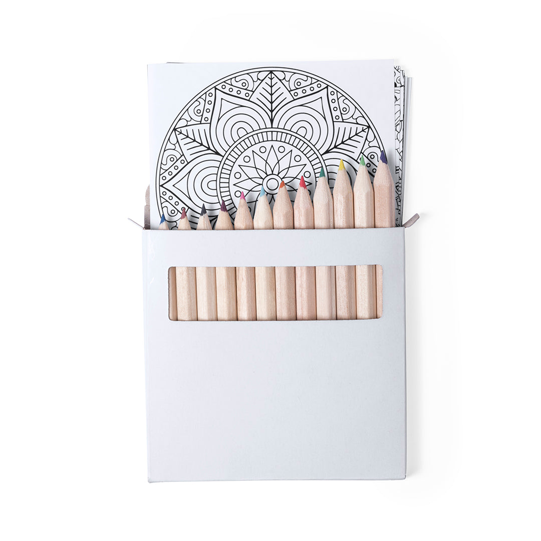 Boltex Colouring Set – Relaxing Mandala Pencils and Sheets