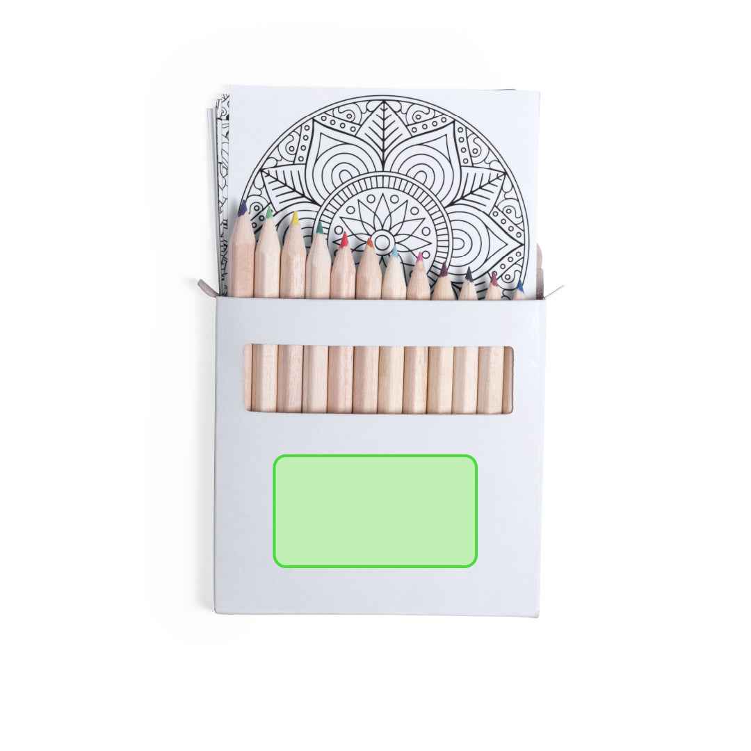 Boltex Colouring Set – Relaxing Mandala Pencils and Sheets