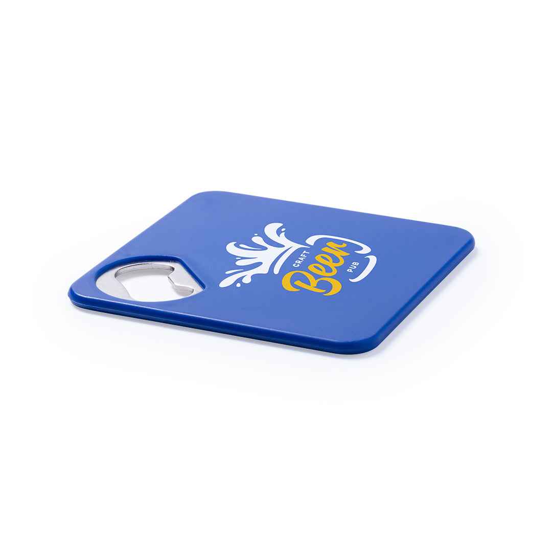 Olmux Coasters with Bottle Opener – Practical and Colourful Bulk Promotional Item