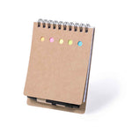 Diser Sticky Ring Notepad with Recycled Cardboard Pen - Fou Tees Ireland