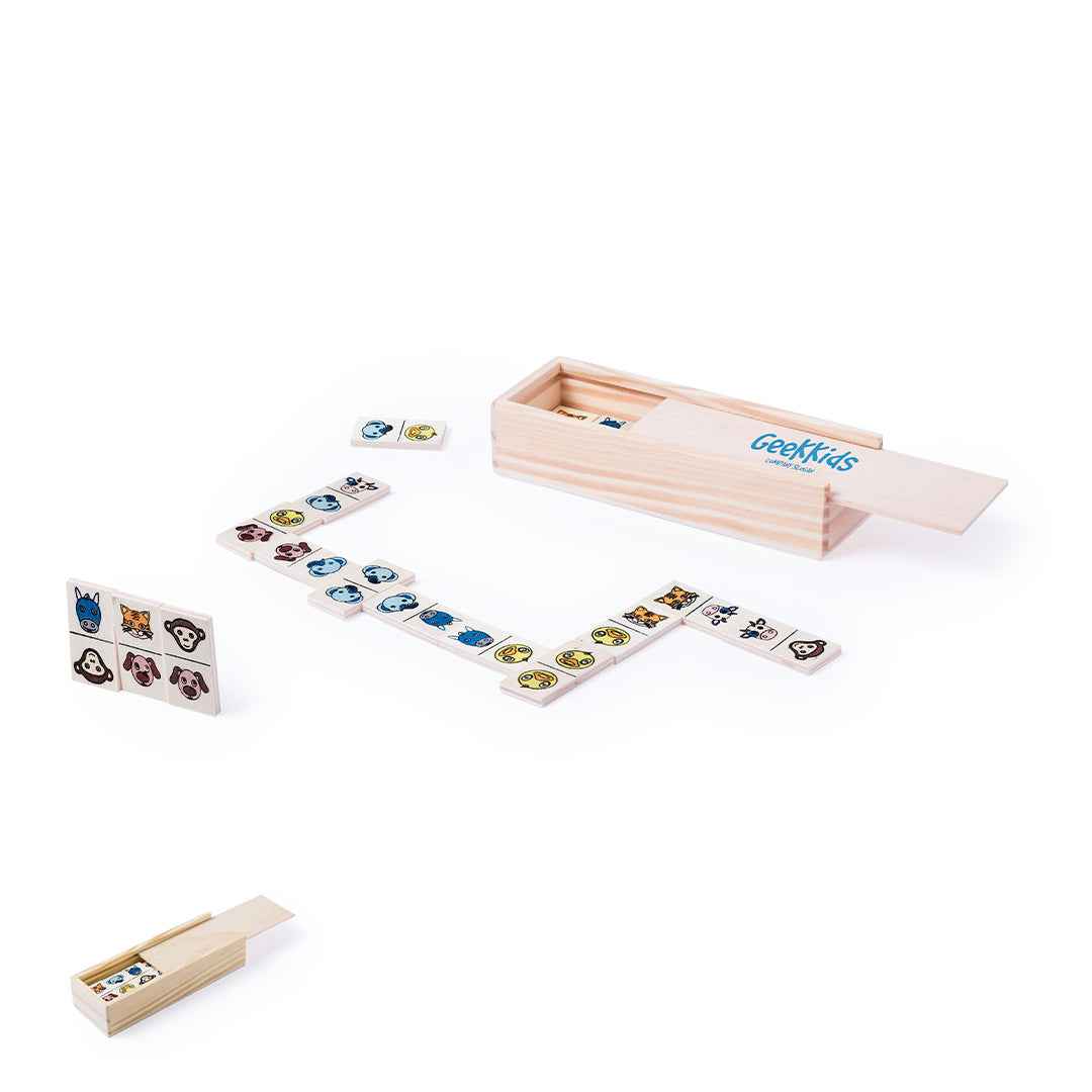 Kelpet Wooden Domino – Sustainable Wooden Toy for Children