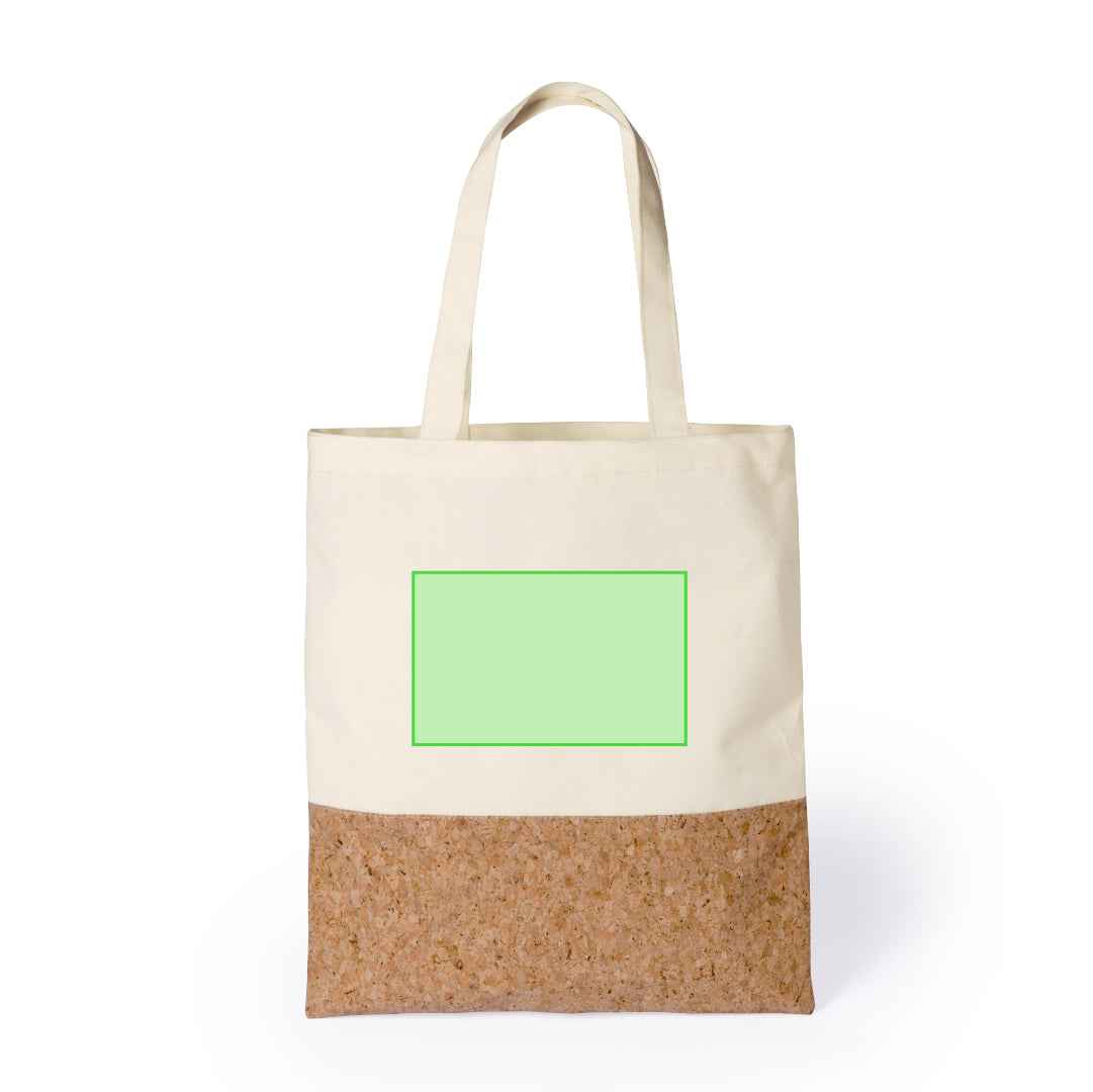 Tarlam Bag - Sustainable Cotton and Cork Tote for Irish Businesses